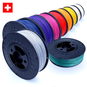 Swissmade Filaments Colours in Line
