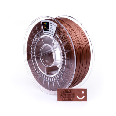 Print With Smile Premium PLA Copper Brown Filament, 1.75 PWS, kupfer braun